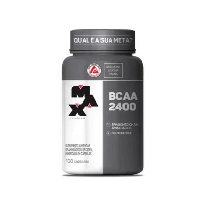 BCAA 2400 - 100 Cápsulas - Max Titanium