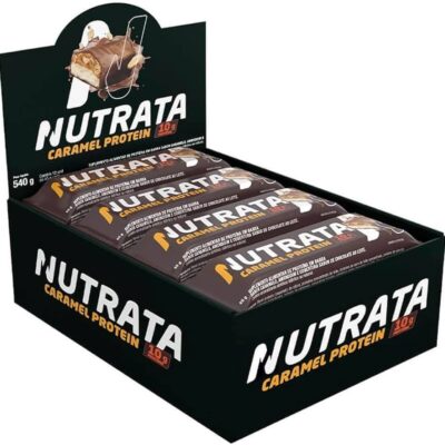 Proteína Caramel Nutrata - Display com 12 Unidades de 45g