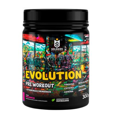 Pré-Treino Evolution Pré Workout 300g - Soldiers Nutrition (Melancia)