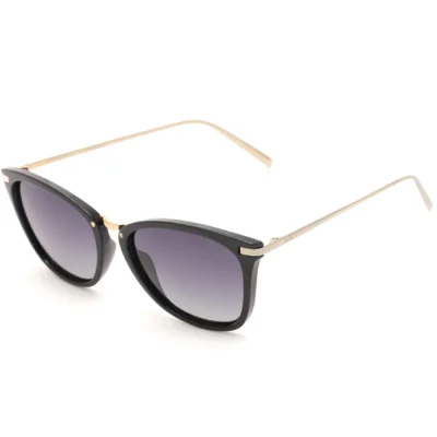 Óculos de Sol Feminino Clássicos Pretos com Proteção UV400