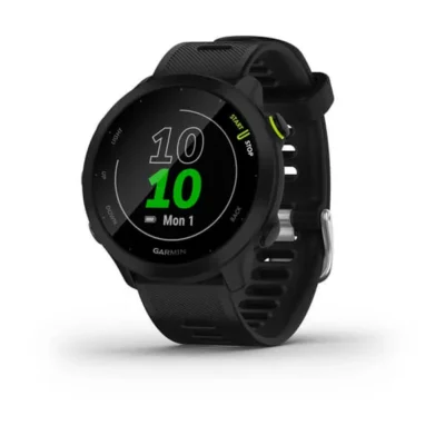 Garmin Forerunner 55 Preto 42mm - Relógio GPS com Monitor Cardíaco