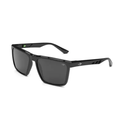 Óculos de Sol Masculino Mormaii Madri Preto com Lente Cinza